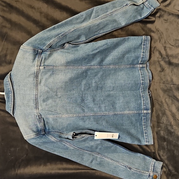 Draper James Reese Witherspoon 4 pocket button down denim jean jacket NWT - Picture 7 of 10